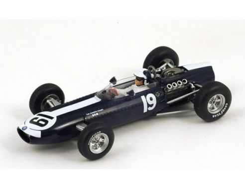 Spark Model S1859 BRM P261 B.BONDURANT 1966 N.19 4th MONACO GP 1:43 Modellino