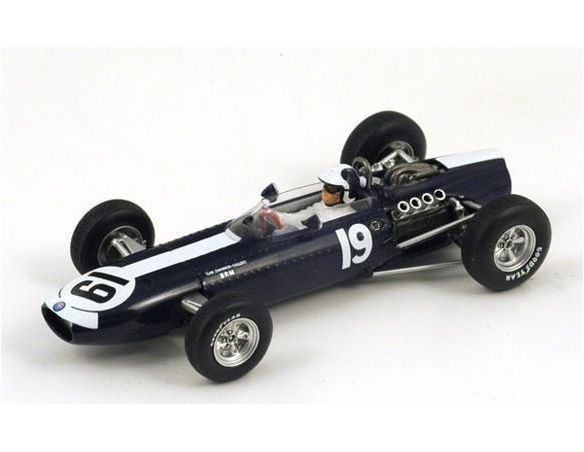 Spark Model S1859 BRM P261 B.BONDURANT 1966 N.19 4th MONACO GP 1:43 Modellino