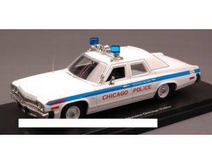 Auto World AWR1142 DODGE MONACO CHICAGO POLICE 1974 1:43 Modellino