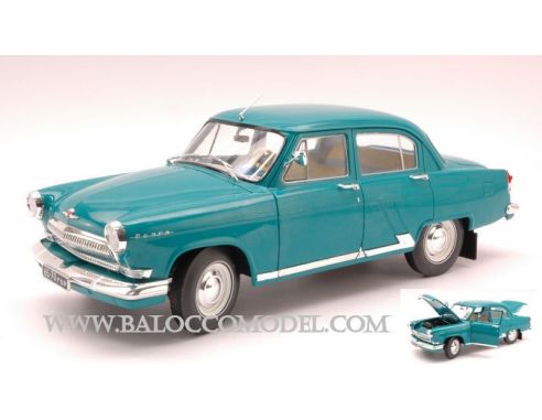 IST Models IST18002 GAZ 21R VOLGA 1966 GREEN 1:18 Modellino