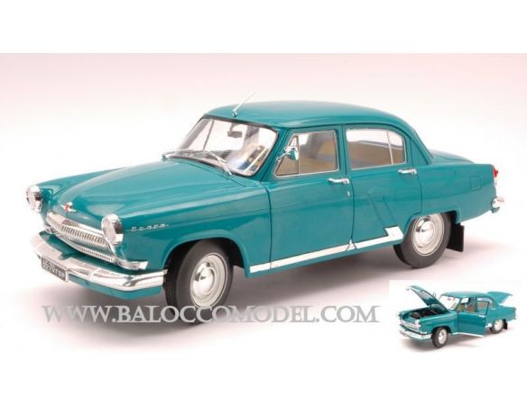 IST Models IST18002 GAZ 21R VOLGA 1966 GREEN 1:18 Modellino