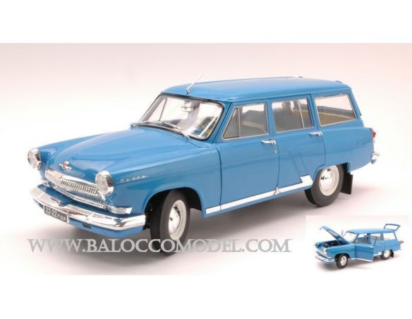 IST Models IST18003 GAZ 22V VOLGA 1967 LIGHT BLUE 1:18 Modellino