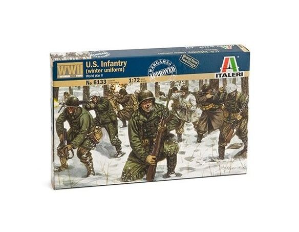 Italeri IT6133 U.S.INFANTRY WINTER UNIFORM KIT 1:72 Modellino