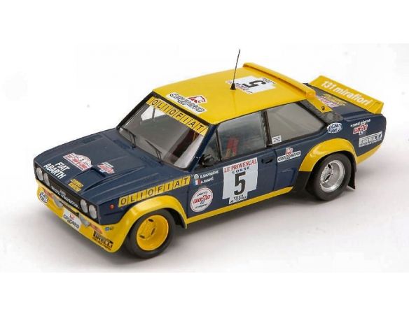 Trofeu TF1405 FIAT 131 ABARTH OLIO FIAT N.5 WINNER TDC 1977 B.DARNICHE-MAHE' 1:43 Modellino