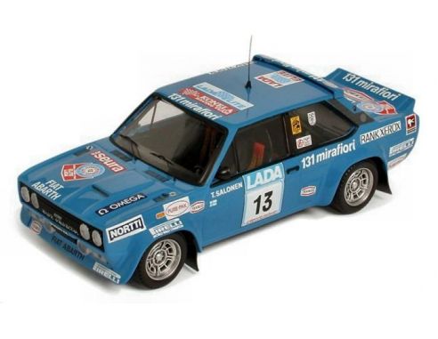 Trofeu TF1420 FIAT 131 ABARTH N.13 2nd 1000 LAGHI 1977 SALONEN-MARKKULA 1:43 Modellino