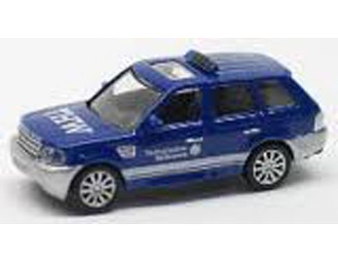 Schuco 25538 LAND ROVER RANGE ROVER POLICE SCACCH Modellino