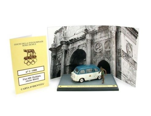 Brumm BMS0405 FIAT 600 MULTIPLA GIOCHI OLIMPICI ROMA 1:43 Modellino