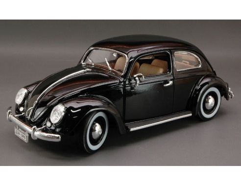Bburago BU12029BK VW KAFER BEETLE 1955 BLACK 1:18 Modellino