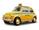 Bburago BU12066 FIAT 500 NEW YORK CITY TAXI 1:18 Modellino