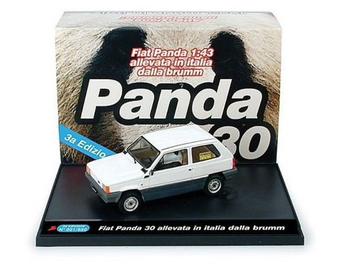 Brumm BMS0502 FIAT PANDA 30 1980 PANDA A BORDO 1:43 Modellino