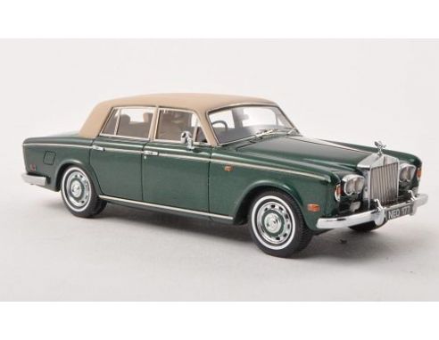 Neo Scale Models NEO44177 ROLLS ROYCE SILVER SHADOW 1974 GREEN 1:43 Modellino