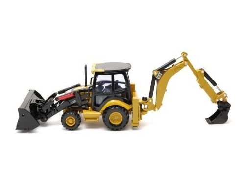 Norscot NR55149 BACKHOE LOAD. W/WORK TOOL 432 E 1:50 Modellino