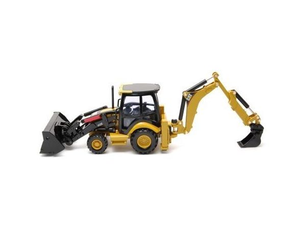 Norscot NR55149 BACKHOE LOAD. W/WORK TOOL 432 E 1:50 Modellino