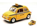 Bburago BU21033 FIAT 500 1965 NEW YORK CITY TAXI 1:24 Modellino
