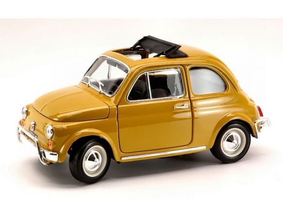 Bburago BU12035Y FIAT 500 L 1968 YELLOW 1:18 Modellino