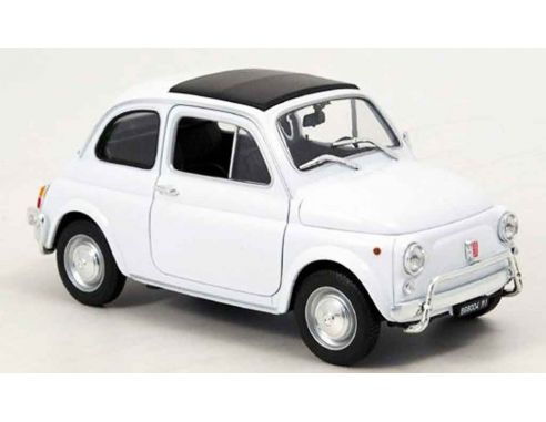 Bburago BU12035W FIAT 500 L 1968 WHITE 1:18 Modellino