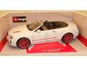 BBURAGO BU11035W BENTLEY CONTINENTAL SUPERSPORT CONVERTIBLE ISR 2010 WHITE 1:18 Modellino