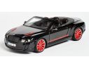 Bburago BU11035BK BENTLEY CONTINENTAL SUPERSPORT CONVERTIBLE ISR 2010 BLACK 1:18 Modellino