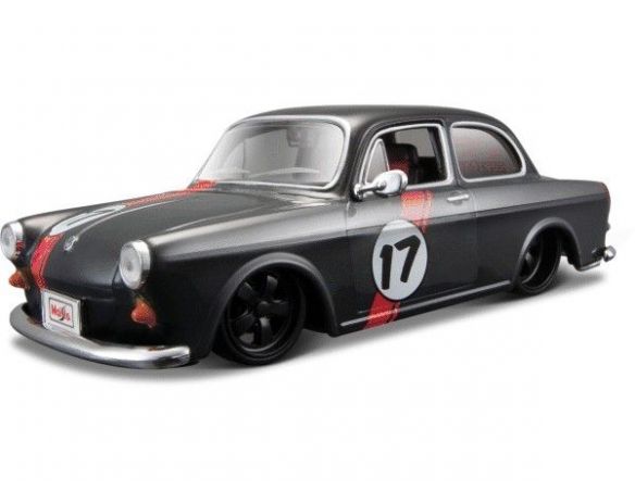 Maisto MI31042 VOLKSWAGEN NOTCHBACK N.17 CUSTOM BLACK/GOLD 1:24 Modellino