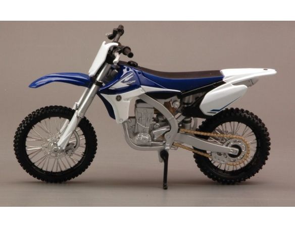 Maisto MI13021 YAMAHA YZ450F BLUE/WHITE 1:12 Modellino