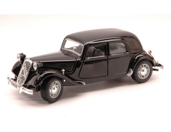 Bburago BU22017BK CITROEN 15 CV TA 1938 BLACK 1:24 Modellino