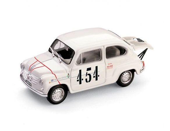 Brumm BMS0601 FIAT ABARTH 1000 TRENTO-B.'64 1:43 Auto Competizione
