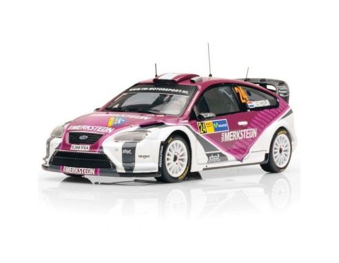 Ixo model RAM340 FORD FOCUS RS 07 WRC N.24 CATALUNYA 2008 1:43 Modellino