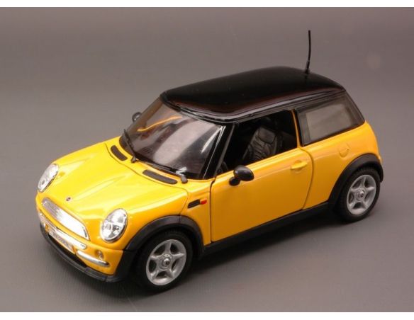 Welly WE4612 NEW MINI COOPER 2002 YELLOW 1:24 Modellino