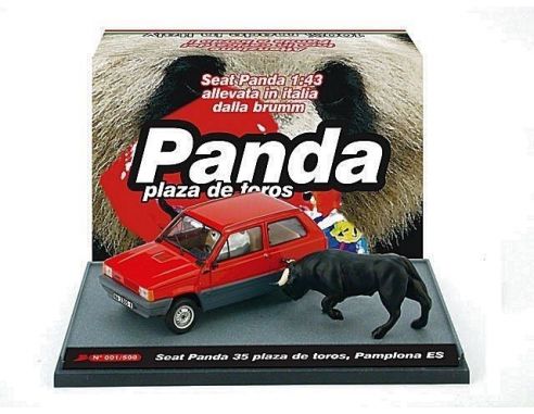 Brumm BMS0602 SEAT PANDA 35 PAMPLONA 1980 1:43 Modellino