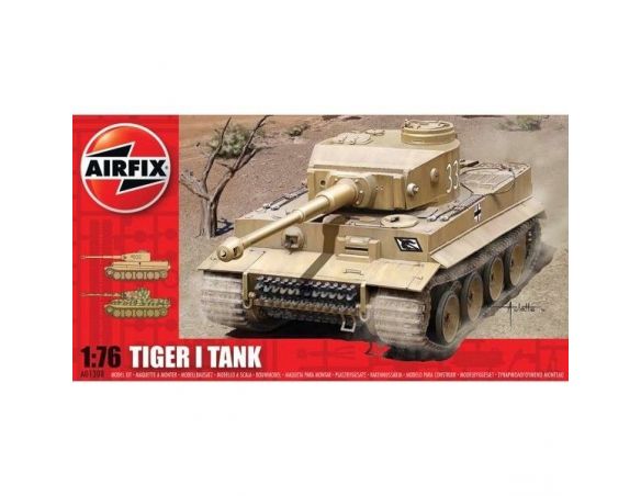 AIRFIX A01308 TIGER I TANK KIT militari 1:76 Modellino