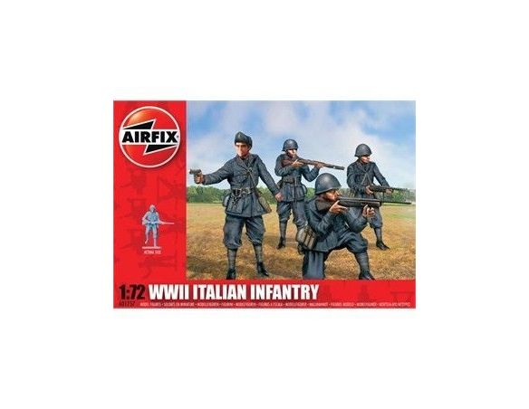 AIRFIX A1757 WWII ITALIAN INFANTRY kit figure militari 1:72 Modellino