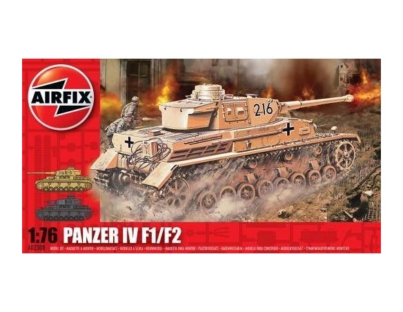 AIRFIX A02308 PANZER IV F1/F2 KIT militari 1:76 Modellino