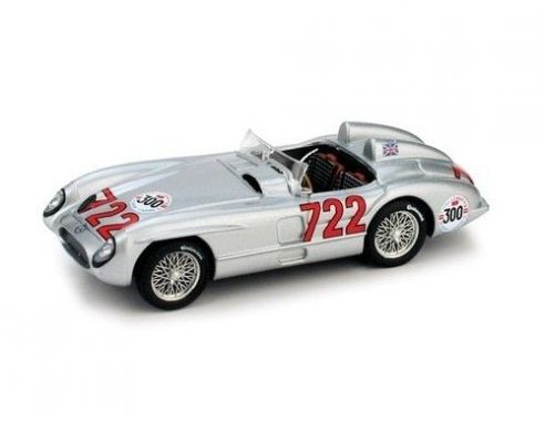 Brumm BMS0606 MERCEDES 300 SLR N.722 MILLE MIGLIA 2005 MOSS-MASS 1:43 Modellino