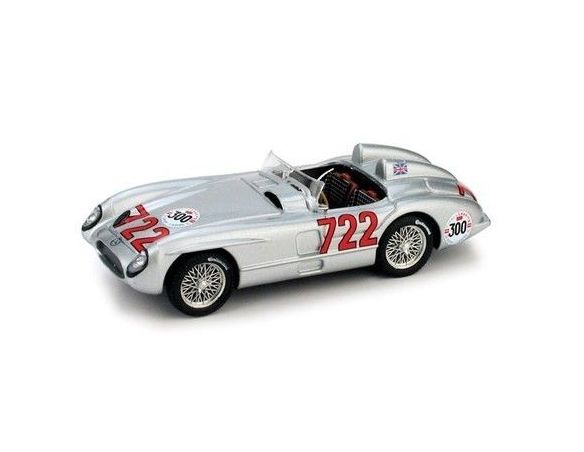 Brumm BMS0606 MERCEDES 300 SLR N.722 MILLE MIGLIA 2005 MOSS-MASS 1:43 Modellino