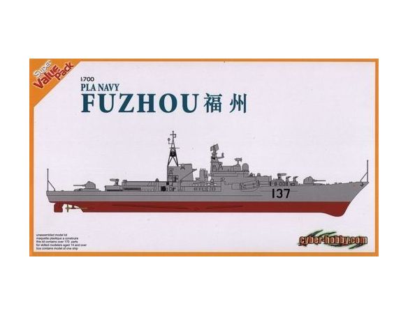 Dragon 7080 PLA Navy Fuzhou Kit 1:700 nave Modellino