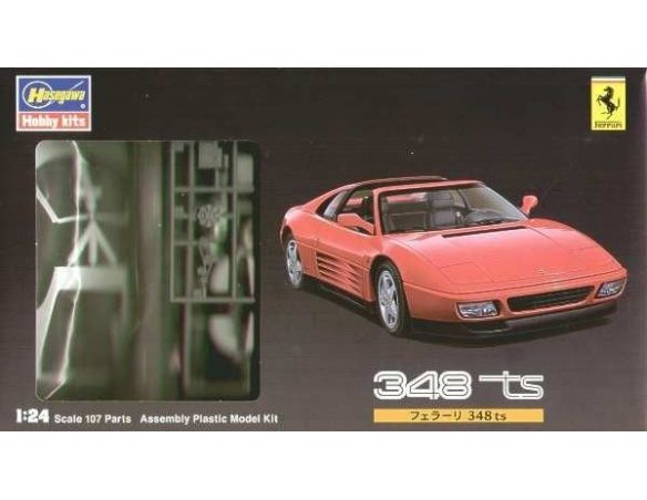 HASEGAWA Hobby Kits 20231 FERRARI 348 TS 1:24 107 parts Auto Modellino