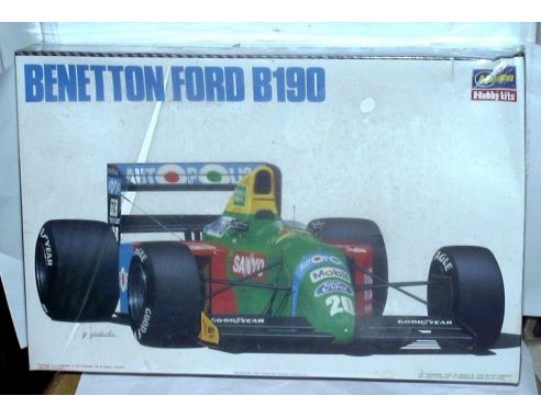 HASEGAWA Hobby Kits  23010 Benetton For B190  1:24 Auto                             Modellino