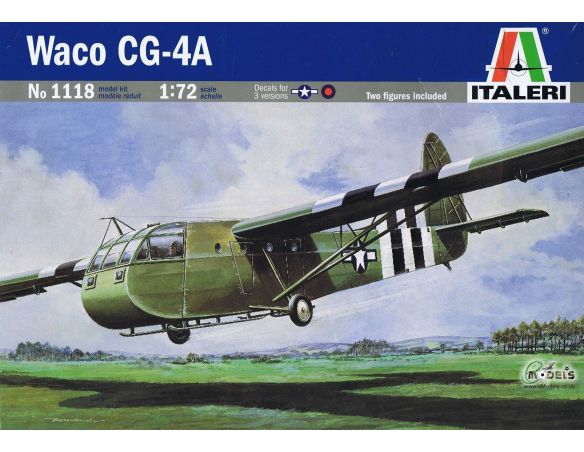 ITALERI IT1118 Waco CG-4A 1:72 elicottero Kit Modellino
