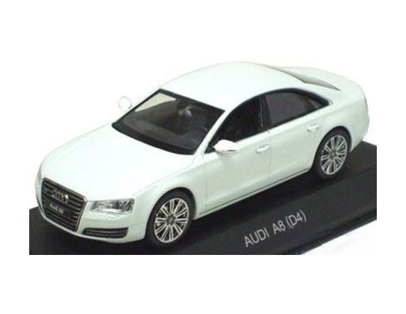 Kyosho KY03811W AUDI A8 (D4) White 1:43 Modellino