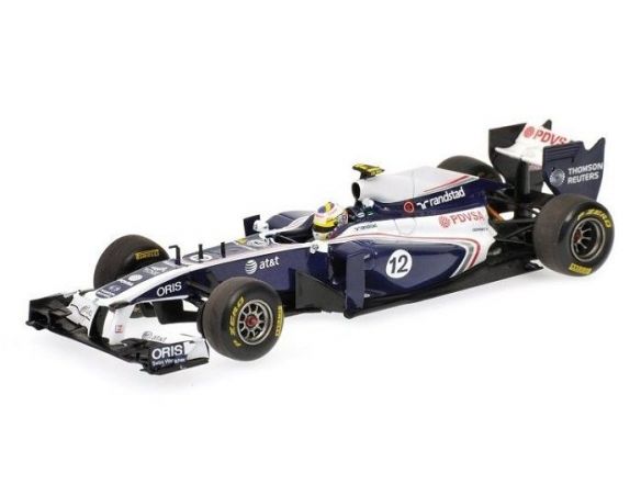 Minichamps 410110012 Williams Cosworth FW33 P.Maldonado 2011 1/43                                                     Modellino