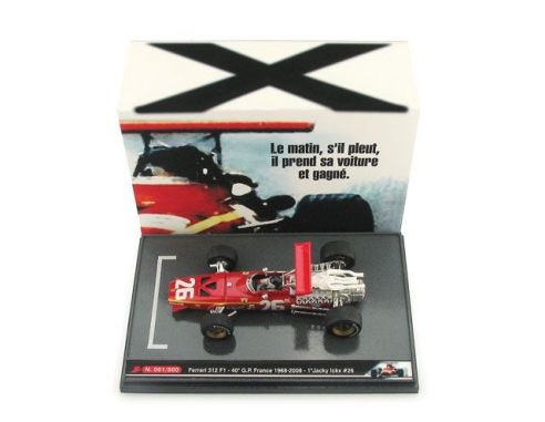 Brumm BMS0804B FERRARI 312 J.ICKS 1968 N.26 FRANCE GP 1:43 Modellino