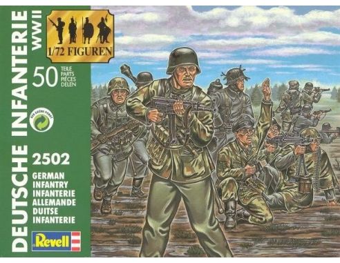 Revell 02502 Deutsche Infanterie Figuren 1/72 Modellino
