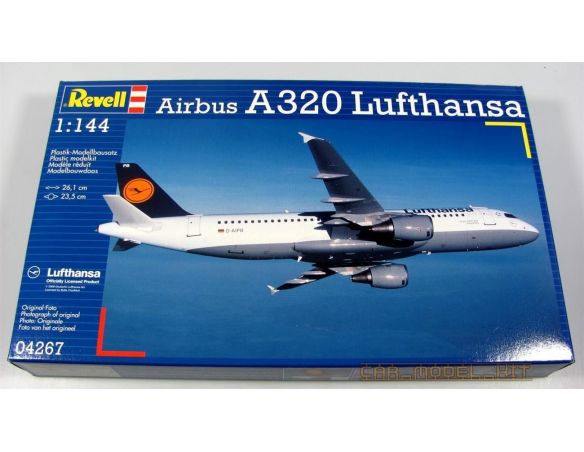 Revell 04267 Airbus A320 Lufthansa kit elicottero 1:144  Modellino