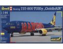 Revell 04268 BOEING 737-800 TUIfly GoldbAIR haribo 1:144 kit                                         Modellino