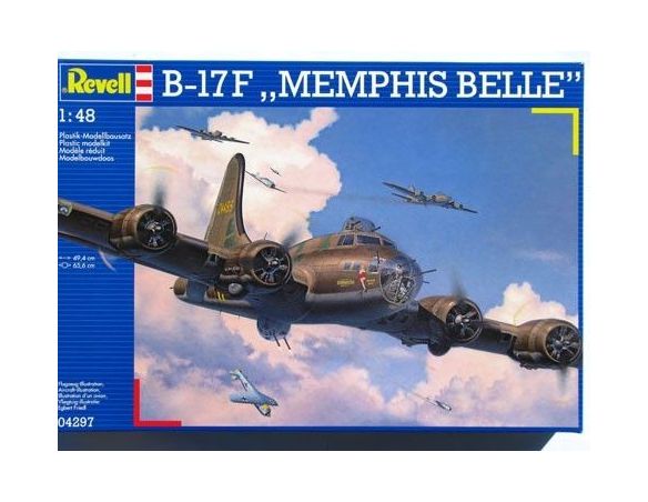 Revell 04297 B-17F Memphis Belle 1:48 kit elicottero                                             Modellino