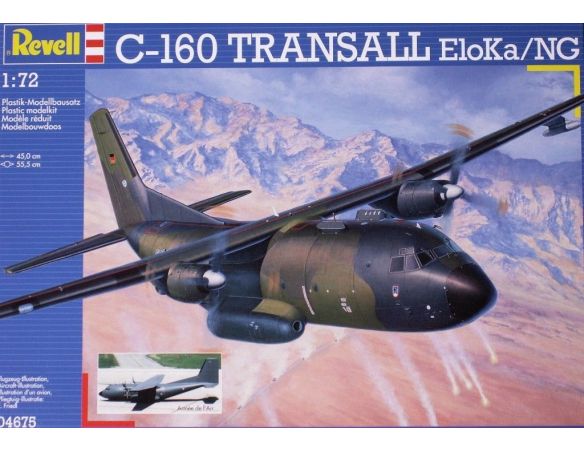 Revell 04675 C-160 TRANSALL Eloka/NG 1:72 kit elicottero Modellino