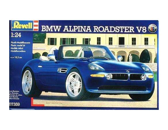 Revell 07359 BMW Alpina Roadster V8 1:24 kit auto  Modellino