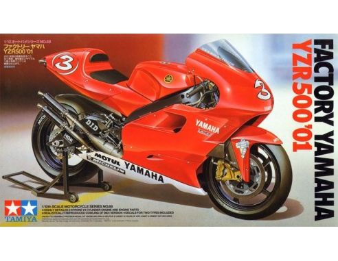 TAMIYA 14088 Factory Yamaha YZR 500 '01 NO.88 kit moto 1:12 Modellino