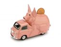 Brumm BMS1047 FIAT 600D MULTIPLA SALVADANAIO 1:43 Modellino