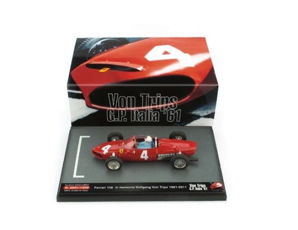 Brumm BMS1103 FERRARI 156 V.V.TRIPS 1961 N.4 FATAL ACCIDENT ITALY GP 1:43 Modellino
